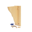 Waddell Natural Pine Bracket 7.75 in. L