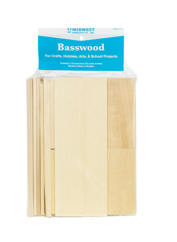 Midwest Products Basswood Lumber