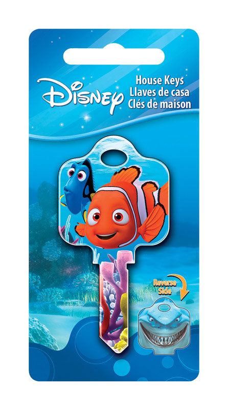 Hillman Disney Fishing House Key Blank 68 SC1 Single For Schlage Locks