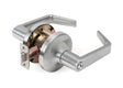 Tell Cortland Satin Chrome Privacy Lockset 2 in.