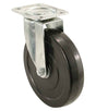 Shepherd Hardware 5 in. D Swivel Soft Rubber Caster 200 lb 1 pk