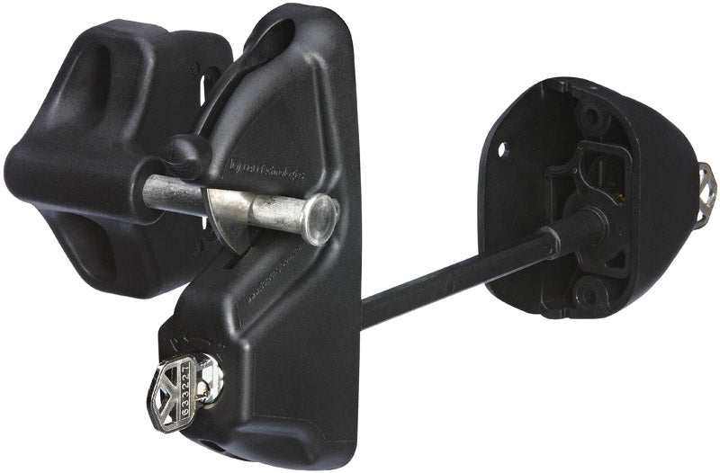 National Hardware 1 in. H X 5.4 in. W Polymer Automatic Gate Latch