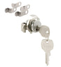 Prime-Line Brushed Nickel Steel Counter Clockwise Mailbox Lock