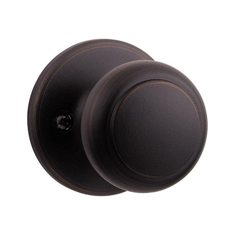 Kwikset Cove Venetian Bronze Dummy Knob Right or Left Handed