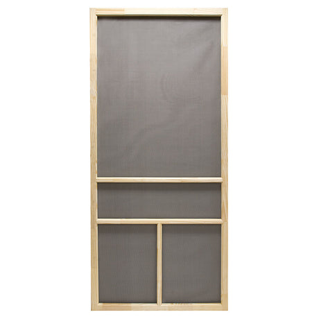 Precision 80-1/2 in. H X 32 in. W Dogwood Natural Wood Wood Screen Door