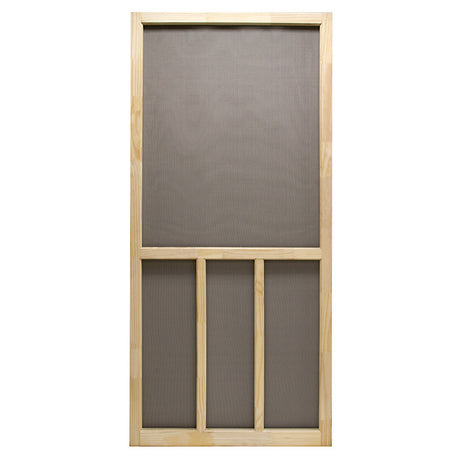 Precision 80-1/2 in. H X 32 in. W Aspen Natural Wood Wood Screen Door