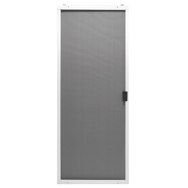 Precision 80-3/4 in. H X 48 in. W Breezeway White Steel Adjustable Sliding Screen Door