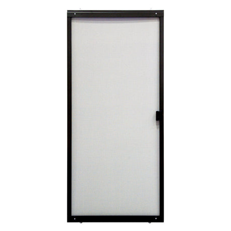 Precision 80-3/4 in. H X 36 in. W Breezeway Bronze Steel Adjustable Sliding Screen Door