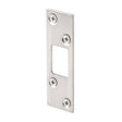 Prime-Line 3.625 in. H X 1.25 in. L Satin Nickel Steel High Security Deadbolt Strike