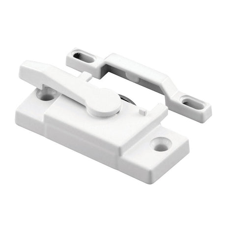 Prime-Line Painted White Diecast Vinyl Window Sash Lock 1 pk