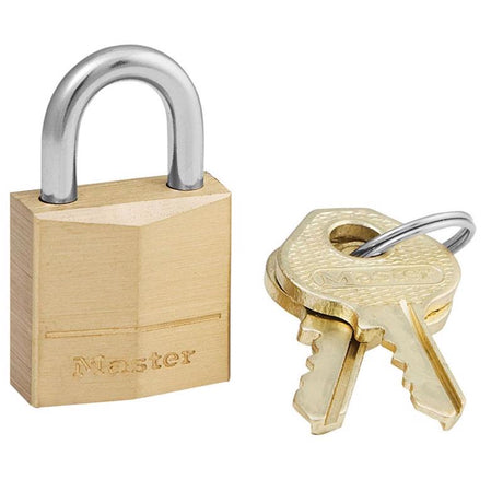 Master Lock 3/4 in. H X 7/16 in. W X 3/4 in. L Brass Pin Cylinder Padlock