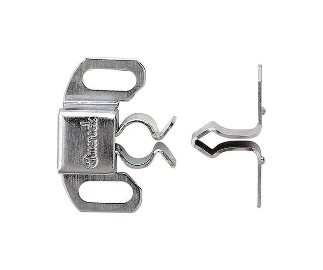 Amerock 1-5/16 in. W X 1-3/16 in. D Zinc Steel Friction Catch