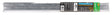 M-D 0.875 in. H X 3.5 in. W X 36 in. L Mill Aluminum Adjustable Deluxe Threshold Gray