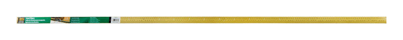 M-D 5/8 in. H X 72 in. L Prefinished Brass Aluminum Carpet Gripper