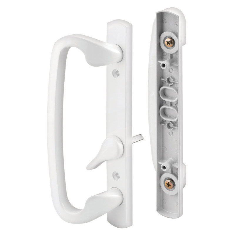 Prime-Line Painted Diecast Indoor and Outdoor Patio Door Handle Set