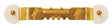 OOK ReadyNail Brass-Plated Sawtooth Picture Hanger 40 lb 3 pk