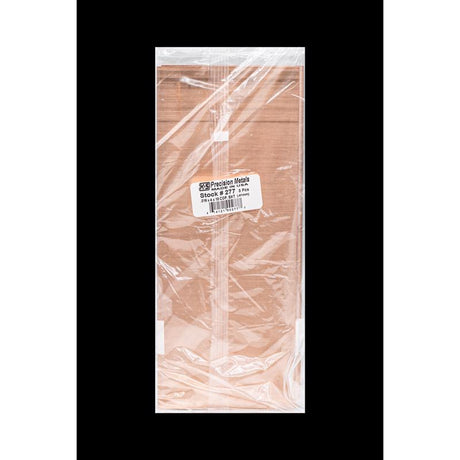 K&S 0.016 in. X 4 in. W X 10 in. L Copper Sheet Metal