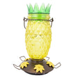 Perky-Pet Hummingbird 28 oz Glass/Plastic Pineapple Nectar Feeder 5 ports