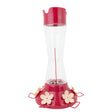 Perky-Pet Hummingbird 20 oz Glass/Plastic Pinch-Waist Nectar Feeder 6 ports