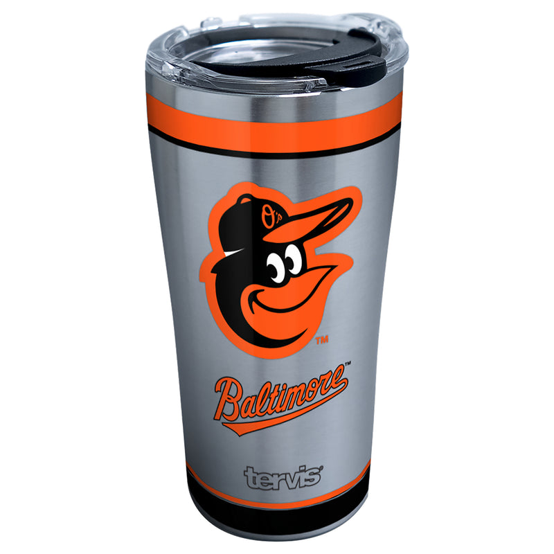 Tervis MLB 20 oz Baltimore Orioles Multicolored BPA Free Tumbler with Lid