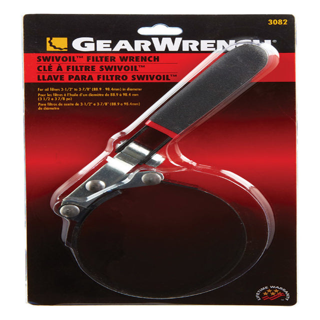 GearWrench Swivel Strap Oil Filter Wrench 3-7/8 in.