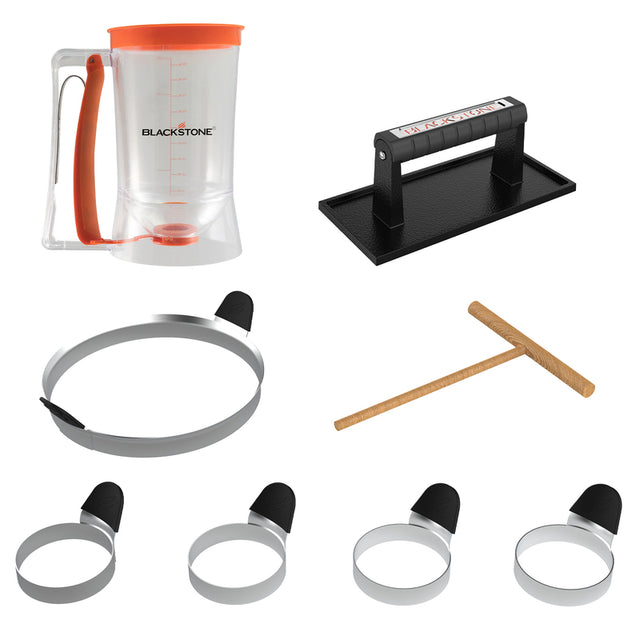 Blackstone Stainless Steel Breakfast Kit 8 pc