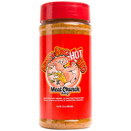 Meat Church Honey Hog Hot BBQ Rub 13 oz