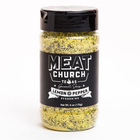 Meat Church Gourmet Series Lemon Pepper Seasoning 6 oz