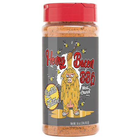 Meat Church Honey Bacon BBQ Seasoning Rub 14 oz