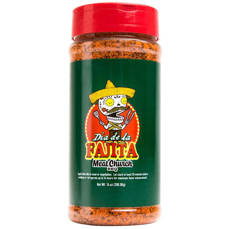 Meat Church Dia de la Fajita Seasoning Rub 14 oz