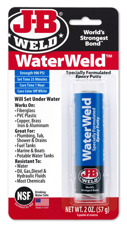 J-B Weld Water Weld Automotive Epoxy Putty 2 oz