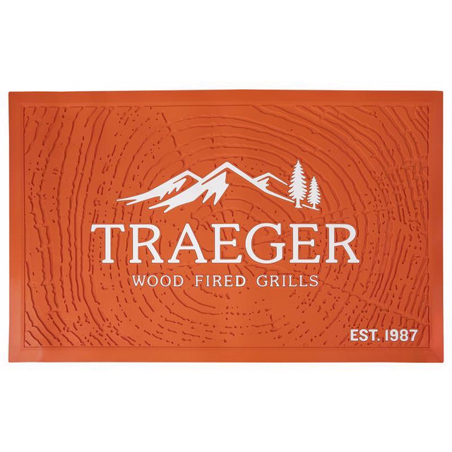 Traeger Polypropylene/PVC Grill Mat 29.5 in. L X 47 in. W