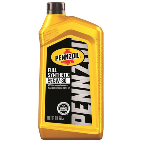 Pennzoil 5W-30 Gasoline Synthetic Motor Oil 1 qt 1 pk