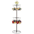 Regal Art & Gift Assorted Metal 10.75 in. H Bouncie Bird/Hummingbird Garden Stake Spinner