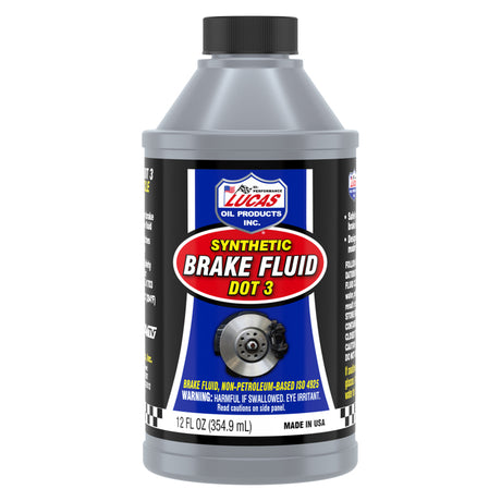 Lucas Oil Products DOT 3 Brake Fluid 12 oz