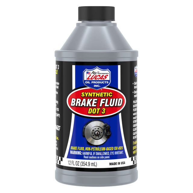 Lucas Oil Products DOT 3 Brake Fluid 12 oz