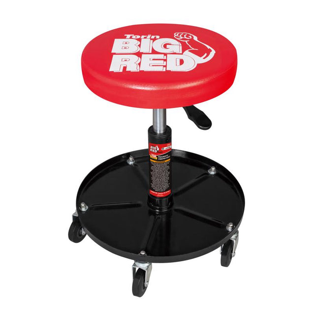 Torin Big Red 4.5 in. H Adjustable Pneumatic Creeper Seat With Tray