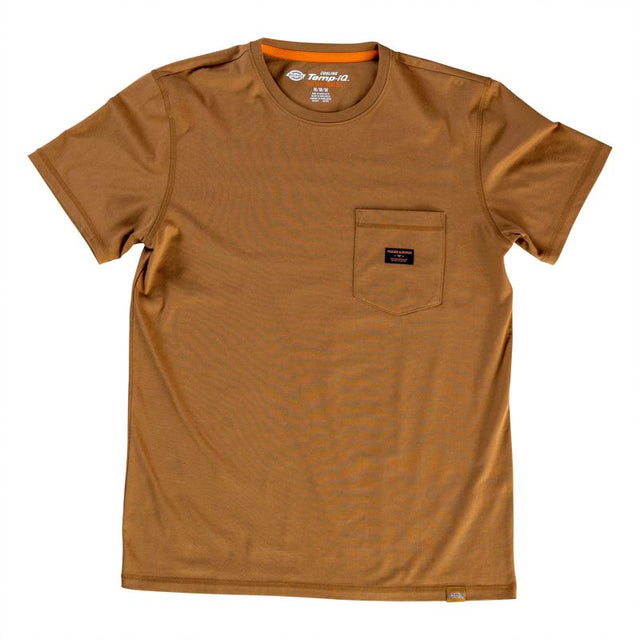 Dickies Traeger XL Short Sleeve Brown Tee Shirt