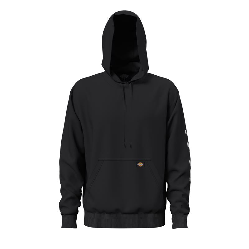 Dickies L Long Sleeve Men's Hooded Safety Sweatshirt Black