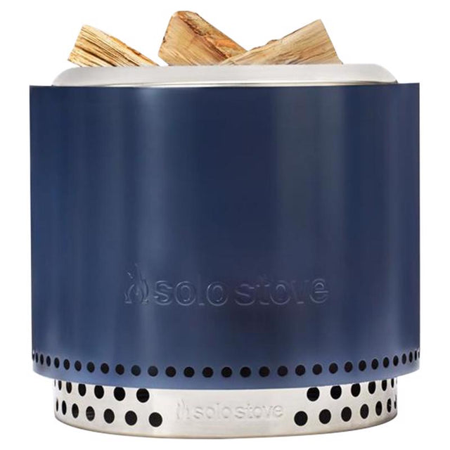 Solo Stove Bonfire 2.0 + Stand & Shelter 19.5 in. W Stainless Steel Round Wood Fire Pit