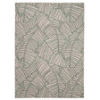 Linon Home Decor 7 ft. W X 5 ft. L Green/Ivory Largo Polyester Rug