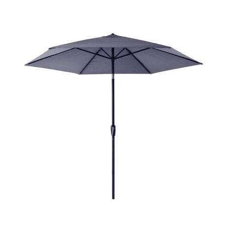 Living Accents Davenport 9 ft. Tiltable Blue Patio Umbrella