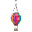 Regal Art & Gift Multicolored Glass/Metal 15 in. H Hot Air Balloon Lantern