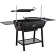 Oklahoma Joe's 19 in. Charcoal/Wood Grill Black