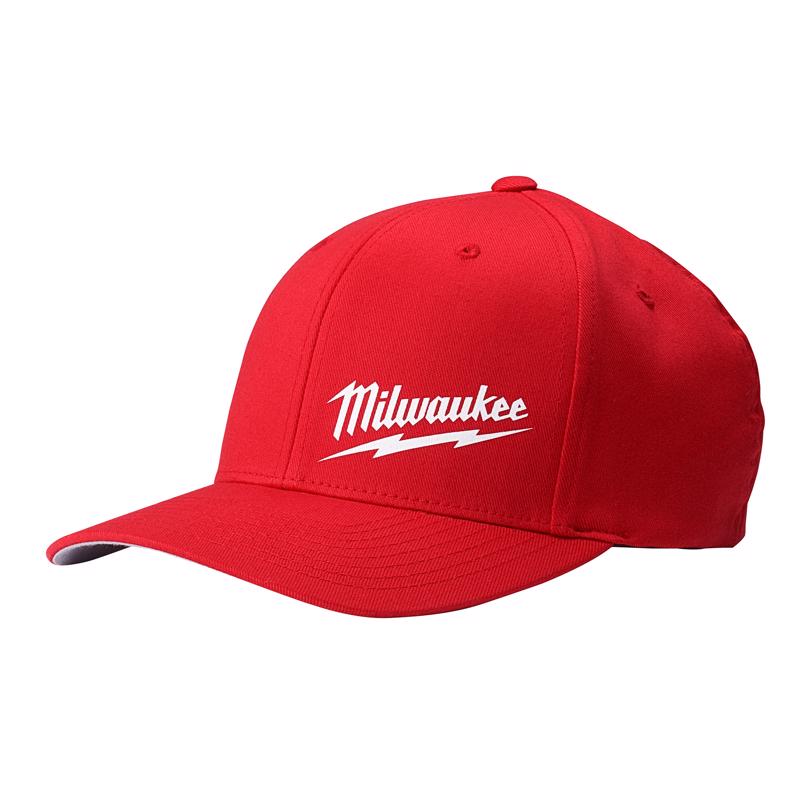 Milwaukee FlexFit Hat Red L/XL