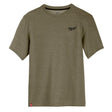 Milwaukee M Short Sleeve Men's Crew Neck Green Hybrid Work Tee Shirt