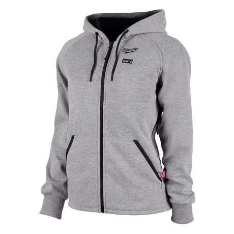 Milwaukee M12 XL Long Sleeve Women's Heated Hoodie Kit Gray