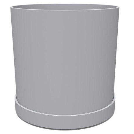 Bloem 9.5 in. H X 10 in. D Resin Mathers Planter Cement