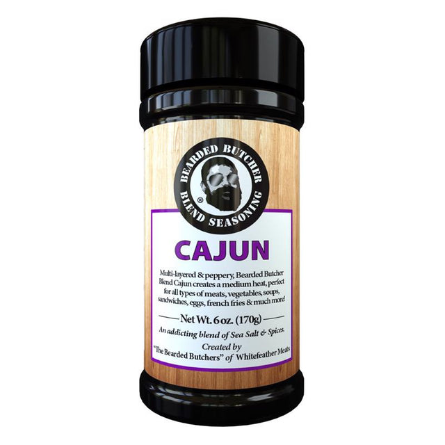 Bearded Butchers Cajun Blend Seasoning 6 oz