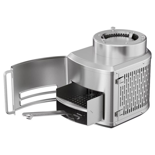 Gozney Roccbox Stainless Steel Wood Burner 8.8 in. L X 7.8 in. W 1 pc